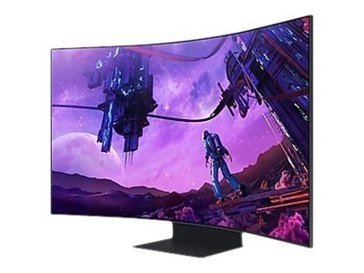 Samsung | Quantum Mini-LED Curved Gaming Screen | Odyssey Ark | 55 " | VA | 4K UHD | 16:9 | 165 Hz | 1 ms | No | 3840 x 2160 | 6