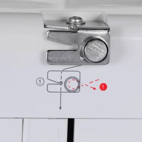 Singer | Maszyna do szycia | M1005 | Liczba ściegów 11 | Liczba dziurek na guziki 1 | Biały