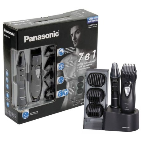 Panasonic ER-GY10CM504 Multi-trimmer, Dry and Wet use, Black