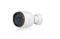 Ubiquiti All-weather 4K PoE camera with a 1/1.8" 8MP image sensor, Multi-TOPS AI Engine, and long-range IR night vision, white