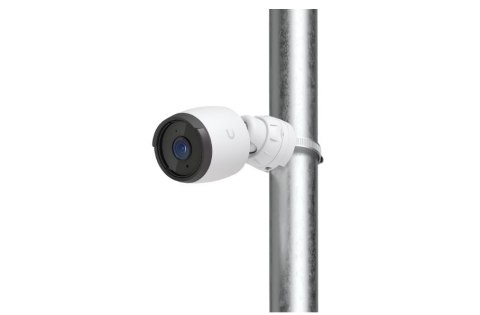 Ubiquiti All-weather 4K PoE camera with a 1/1.8" 8MP image sensor, Multi-TOPS AI Engine, and long-range IR night vision, white