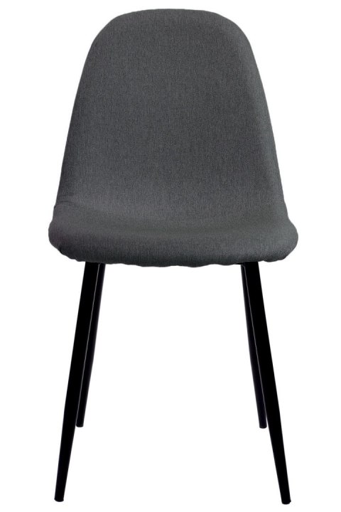 Krzesło tapicerowane GIULIA FABRIC DARK GREY
