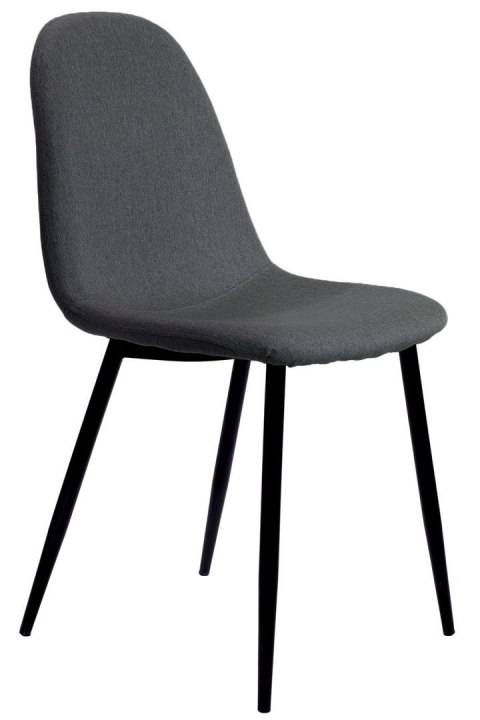 Krzesło tapicerowane GIULIA FABRIC DARK GREY