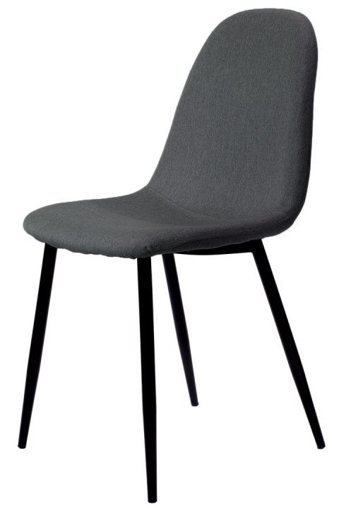 Krzesło tapicerowane GIULIA FABRIC DARK GREY