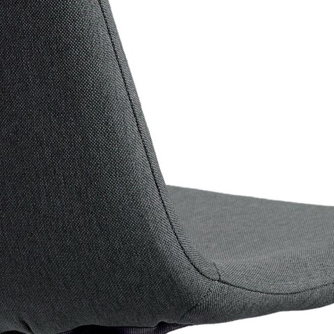 Krzesło tapicerowane GIULIA FABRIC DARK GREY