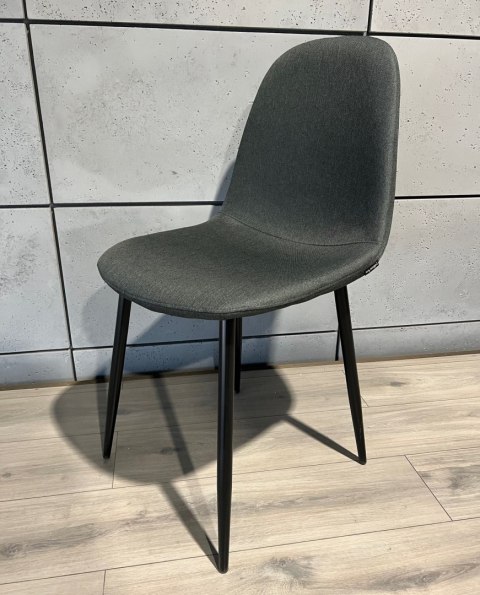 Krzesło tapicerowane GIULIA FABRIC DARK GREY