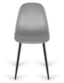 Krzesło tapicerowane GIULIA VELVET GREY