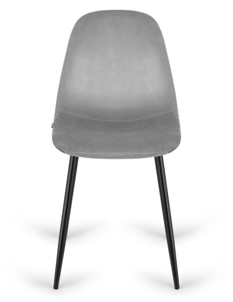 Krzesło tapicerowane GIULIA VELVET GREY