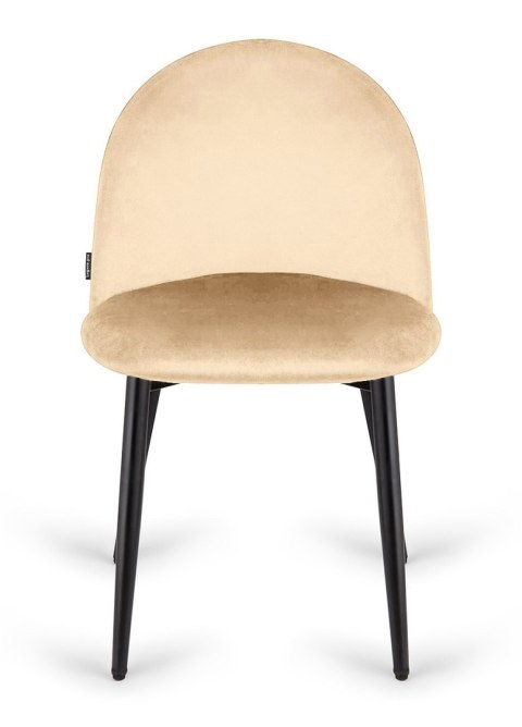 Krzesło tapicerowane GLORIA CREAM VELVET