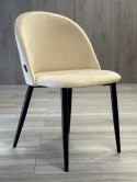 Krzesło tapicerowane GLORIA CREAM VELVET