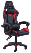 ..Fotel obrotowy gamingowy HERO RED PU