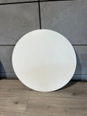 Blat okrągły WHITE 70 cm BIAŁY