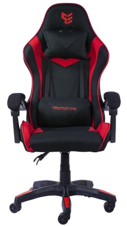 Fotel gamingowy HERO RED FABRIC II GATUNEK