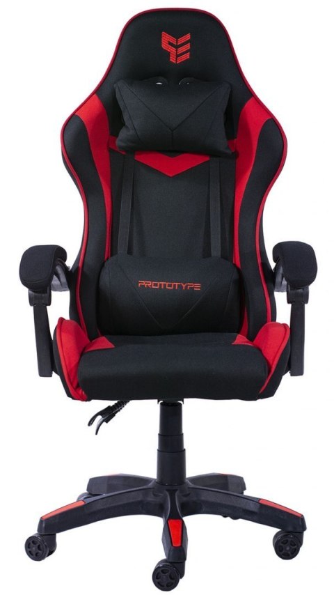 Fotel gamingowy HERO RED FABRIC II GATUNEK