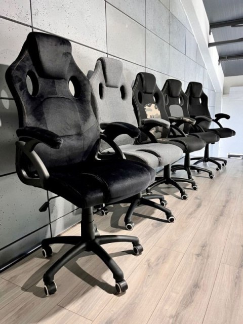 Fotel obrotowy do biurka CARRERA L ALCANTARA OUTLET