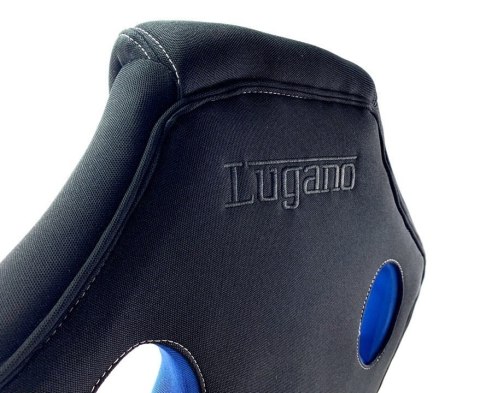 Fotel obrotowy do biurka CARRERA L BLUE FABRIC