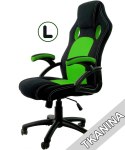 Fotel obrotowy do biurka CARRERA L FABRIC GREEN