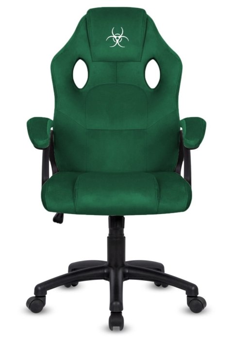 .Fotel obrotowy do biurka CARRERA M ALCANTARA DARK GREEN