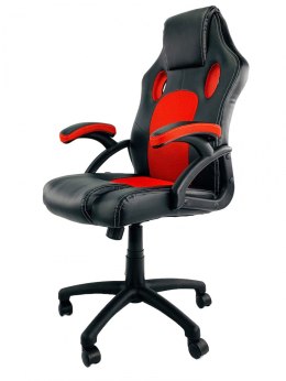 Fotel obrotowy do biurka CARRERA L RED OUTLET