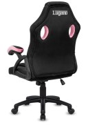 Fotel obrotowy do biurka CARRERA M ALCANTARA BLACK + PINK
