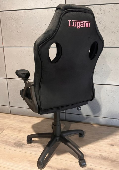 Fotel obrotowy do biurka CARRERA M ALCANTARA BLACK STAR