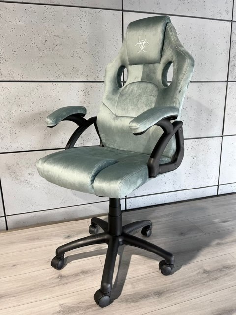 Fotel obrotowy do biurka CARRERA M ALCANTARA BLUE DUST II GATUNEK