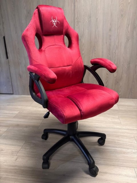 Fotel obrotowy do biurka CARRERA M ALCANTARA BURGUNDY