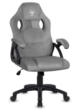 Fotel obrotowy do biurka CARRERA M ALCANTARA GREY NEW