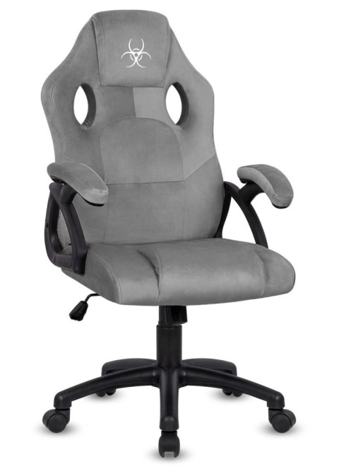 Fotel obrotowy do biurka CARRERA M ALCANTARA GREY NEW