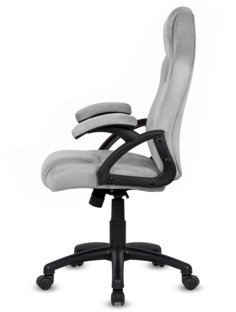 Fotel obrotowy do biurka CARRERA M ALCANTARA GREY