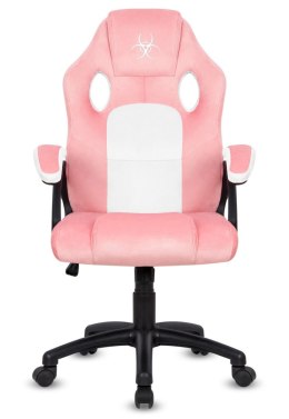 Fotel obrotowy do biurka CARRERA M ALCANTARA PINK FROST