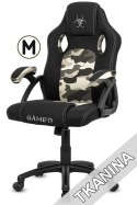 Fotel obrotowy do biurka CARRERA M ARMY FABRIC OUTLET