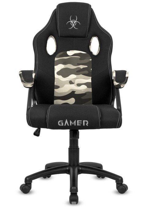 Fotel obrotowy do biurka CARRERA M ARMY FABRIC OUTLET