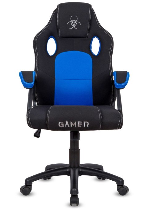 Fotel obrotowy do biurka CARRERA M BLUE FABRIC