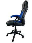 Fotel obrotowy do biurka CARRERA M BLUE PU