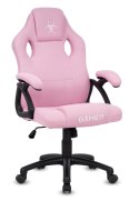 Fotel obrotowy do biurka CARRERA M FULL PINK FABRIC