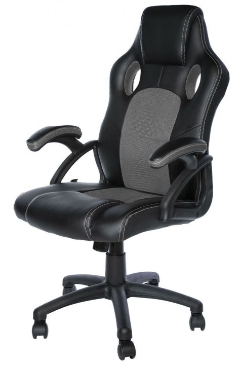 Fotel obrotowy do biurka CARRERA M GRAPHITE PU II GATUNEK