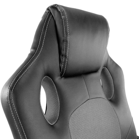 Fotel obrotowy do biurka CARRERA M GRAPHITE PU II GATUNEK