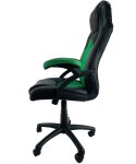 Fotel obrotowy do biurka CARRERA M GREEN PU