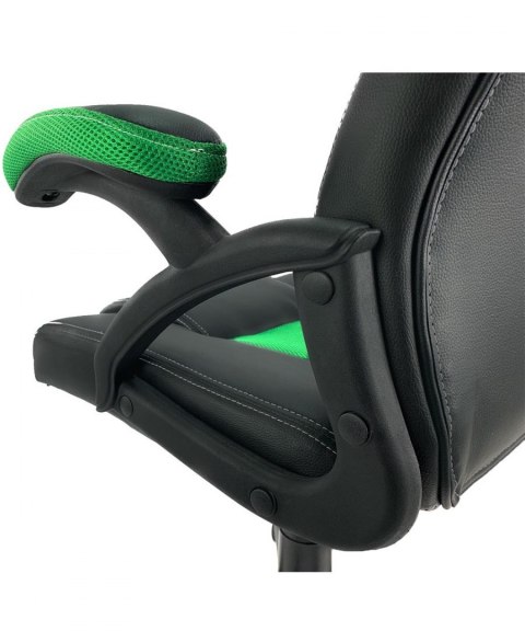 Fotel obrotowy do biurka CARRERA M GREEN PU