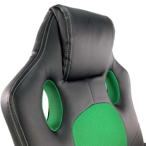 Fotel obrotowy do biurka CARRERA M GREEN PU