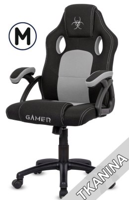 Fotel obrotowy do biurka CARRERA M GREY FABRIC