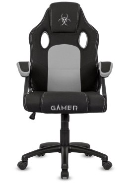 Fotel obrotowy do biurka CARRERA M GREY FABRIC