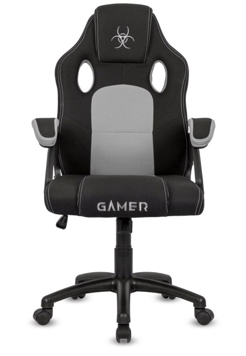 Fotel obrotowy do biurka CARRERA M GREY FABRIC