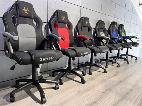 Fotel obrotowy do biurka CARRERA M GREY FABRIC