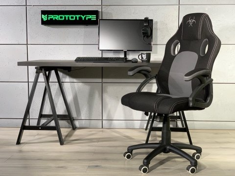 Fotel obrotowy do biurka CARRERA M GREY FABRIC