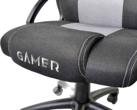 Fotel obrotowy do biurka CARRERA M GREY FABRIC