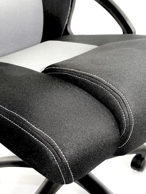 Fotel obrotowy do biurka CARRERA M GREY FABRIC