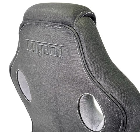 Fotel obrotowy do biurka CARRERA M GREY FABRIC