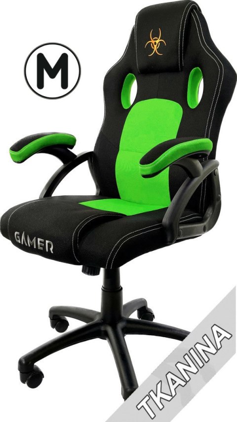 Fotel obrotowy do biurka CARRERA M KHAKI Apple FABRIC